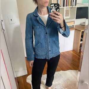 MADEWELL jean jacket size S